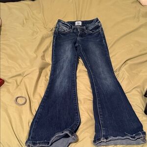 BKE Dark Blue Flare Jeans